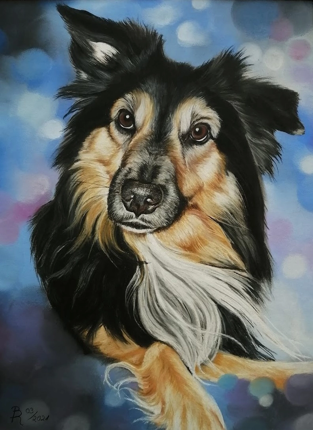 Mit Herz und Farbe - Künstler - Hunde