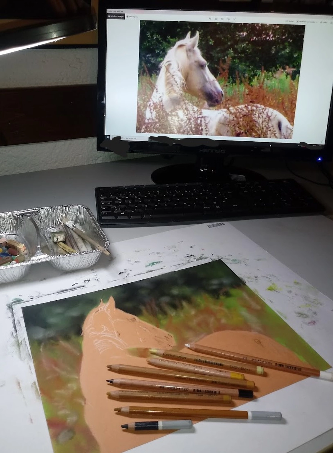 Mit Herz und Farbe - Künstler - Pferd